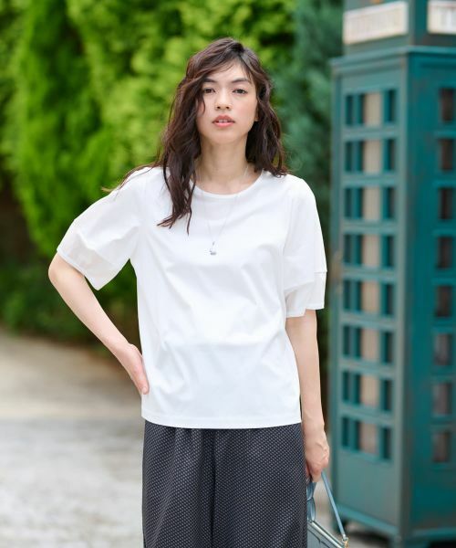 CARA O CRUZ / キャラ・オ・クルス カットソー | 切替ビッグカットソー | 詳細9