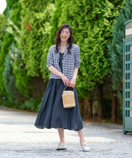 CARA O CRUZ / キャラ・オ・クルス テーラードジャケット | ギンガムチェックジャケット | 詳細10