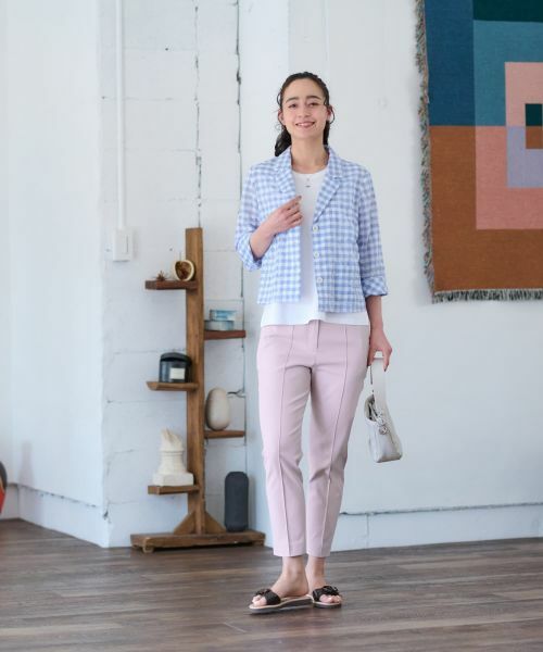 CARA O CRUZ / キャラ・オ・クルス テーラードジャケット | ギンガムチェックジャケット | 詳細19