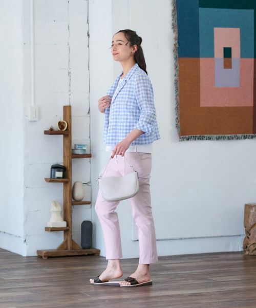 CARA O CRUZ / キャラ・オ・クルス テーラードジャケット | ギンガムチェックジャケット | 詳細21