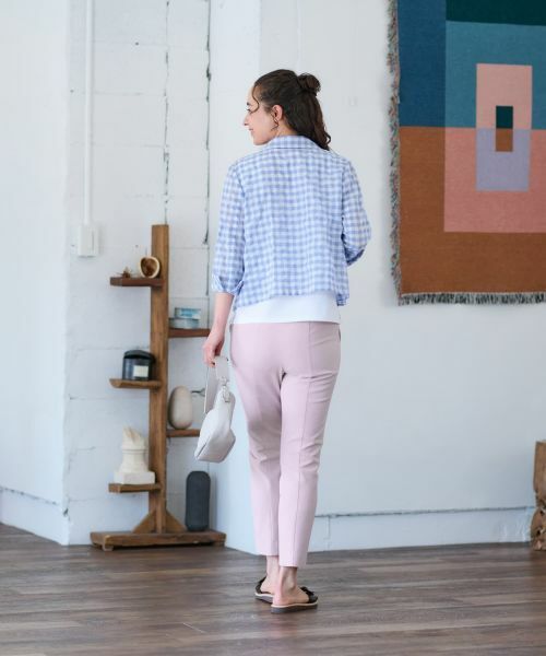 CARA O CRUZ / キャラ・オ・クルス テーラードジャケット | ギンガムチェックジャケット | 詳細24