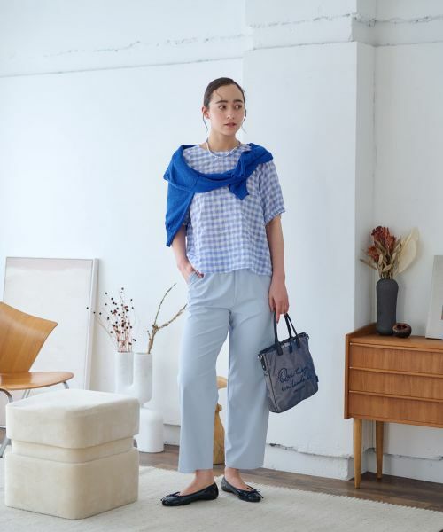 CARA O CRUZ / キャラ・オ・クルス シャツ・ブラウス | ギンガムチェックブラウス | 詳細20