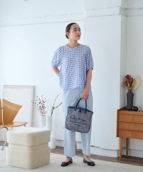 CARA O CRUZ / キャラ・オ・クルス シャツ・ブラウス | ギンガムチェックブラウス | 詳細21