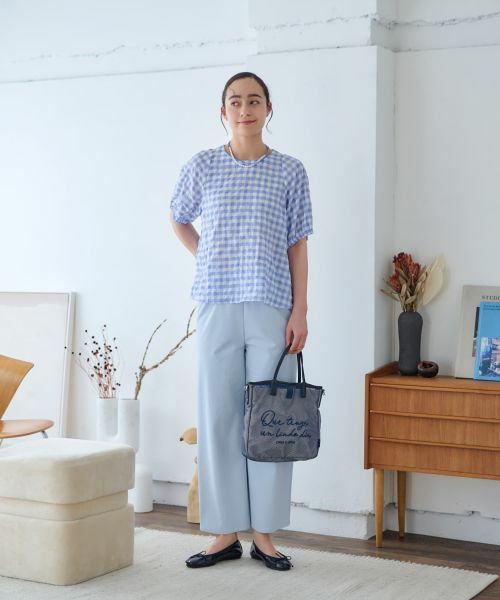 CARA O CRUZ / キャラ・オ・クルス シャツ・ブラウス | ギンガムチェックブラウス | 詳細22