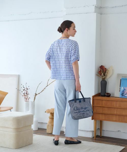 CARA O CRUZ / キャラ・オ・クルス シャツ・ブラウス | ギンガムチェックブラウス | 詳細25