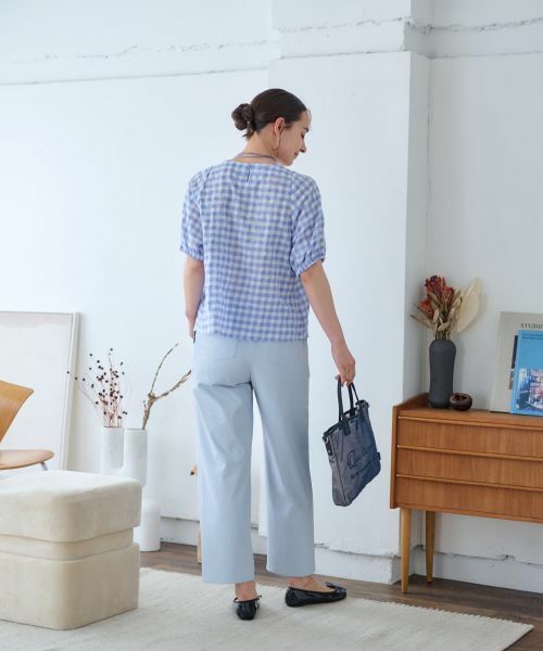 CARA O CRUZ / キャラ・オ・クルス シャツ・ブラウス | ギンガムチェックブラウス | 詳細26