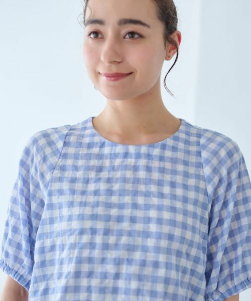 CARA O CRUZ / キャラ・オ・クルス シャツ・ブラウス | ギンガムチェックブラウス | 詳細27