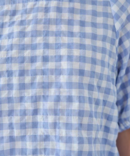 CARA O CRUZ / キャラ・オ・クルス シャツ・ブラウス | ギンガムチェックブラウス | 詳細30