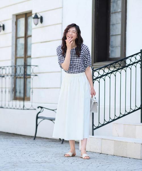 CARA O CRUZ / キャラ・オ・クルス シャツ・ブラウス | ギンガムチェックブラウス | 詳細7