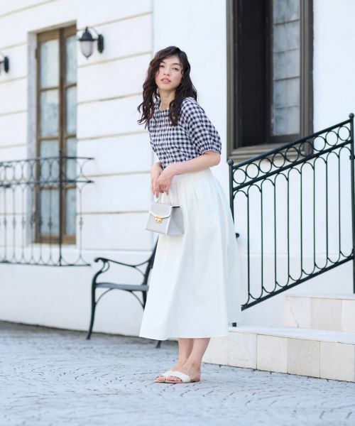 CARA O CRUZ / キャラ・オ・クルス シャツ・ブラウス | ギンガムチェックブラウス | 詳細9