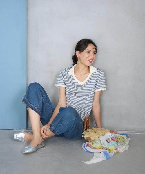 CARA O CRUZ / キャラ・オ・クルス カットソー | ボーダーカットソー | 詳細14