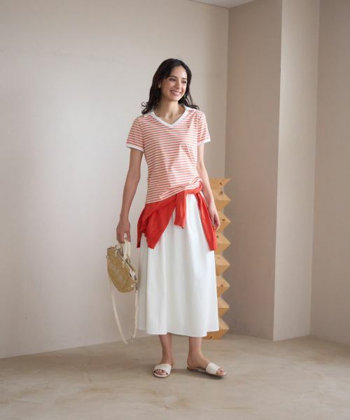 CARA O CRUZ / キャラ・オ・クルス カットソー | ボーダーカットソー | 詳細22