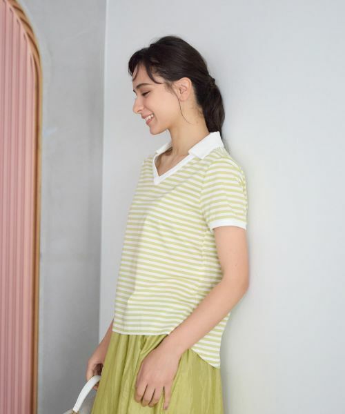 CARA O CRUZ / キャラ・オ・クルス カットソー | ボーダーカットソー | 詳細6