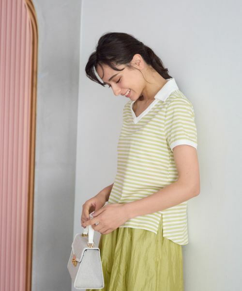 CARA O CRUZ / キャラ・オ・クルス カットソー | ボーダーカットソー | 詳細7