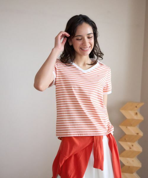 CARA O CRUZ / キャラ・オ・クルス カットソー | ボーダーカットソー | 詳細9