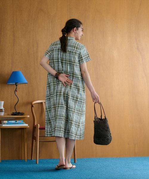 CARA O CRUZ / キャラ・オ・クルス ドレス | チェックシャツワンピース | 詳細21