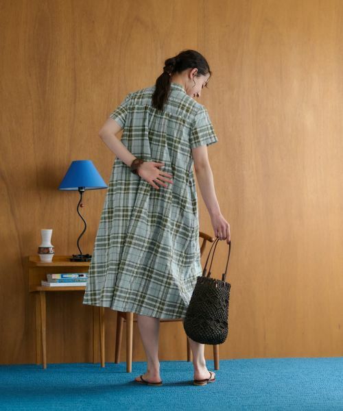 CARA O CRUZ / キャラ・オ・クルス ドレス | チェックシャツワンピース | 詳細22
