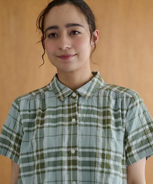 CARA O CRUZ / キャラ・オ・クルス ドレス | チェックシャツワンピース | 詳細26