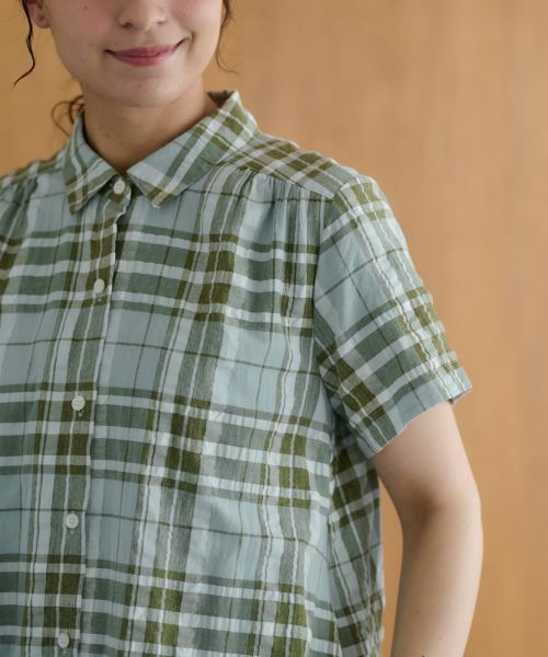 CARA O CRUZ / キャラ・オ・クルス ドレス | チェックシャツワンピース | 詳細27