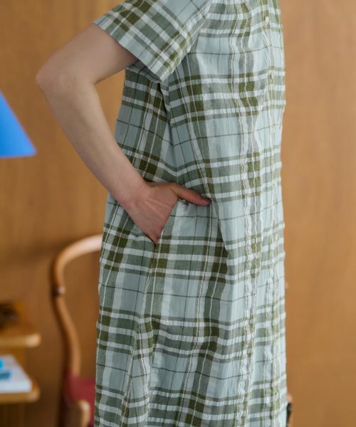 CARA O CRUZ / キャラ・オ・クルス ドレス | チェックシャツワンピース | 詳細28