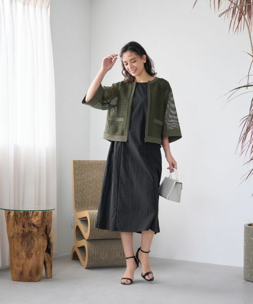 CARA O CRUZ / キャラ・オ・クルス テーラードジャケット | ノーカラージャケット | 詳細18