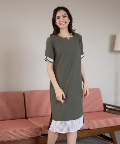 CARA O CRUZ / キャラ・オ・クルス ドレス | サックワンピース | 詳細7