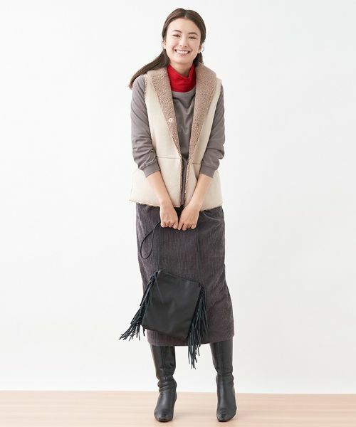 CARA O CRUZ / キャラ・オ・クルス メッセンジャーバッグ・ウエストポーチ | レザーのフリンジショルダーバッグ【MARCO MASI】 | 詳細1