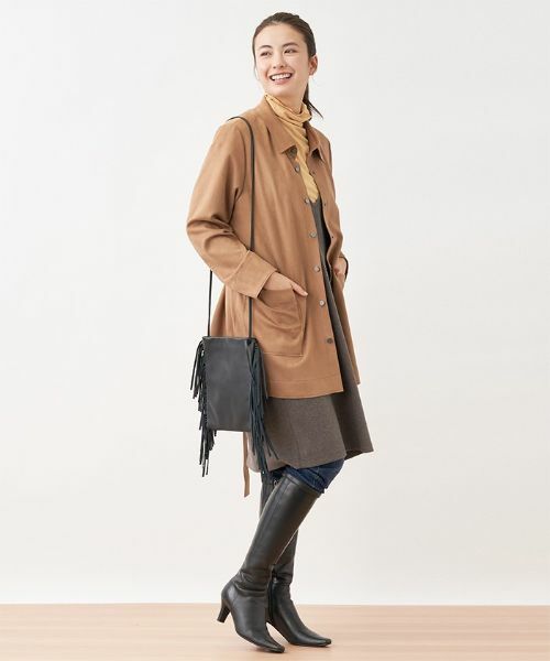 CARA O CRUZ / キャラ・オ・クルス メッセンジャーバッグ・ウエストポーチ | レザーのフリンジショルダーバッグ【MARCO MASI】 | 詳細2