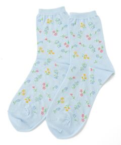 CARA O CRUZ / キャラ・オ・クルス ソックス | ミニフラワーソックス