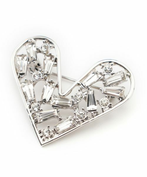 CARA O CRUZ / キャラ・オ・クルス ブローチ・コサージュ | ハート型ブローチ | 詳細2