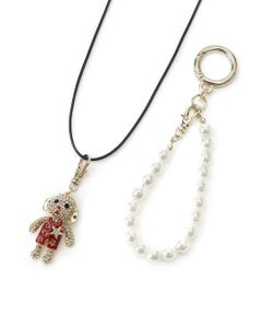 CARA O CRUZ / キャラ・オ・クルス その他小物 | ドッグチャームネックレス・キーホルダー