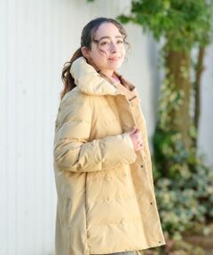 CARA O CRUZ / キャラ・オ・クルス その他アウター | 【防寒】ダウンコート【CoC by CARA O CRUZ】【あったか】