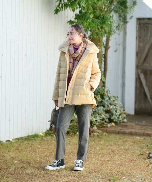 CARA O CRUZ / キャラ・オ・クルス その他アウター | 【防寒】ダウンコート【CoC by CARA O CRUZ】【あったか】 | 詳細7