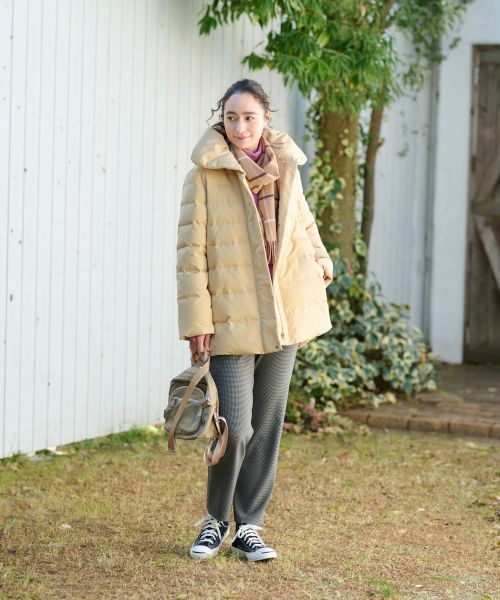 CARA O CRUZ / キャラ・オ・クルス その他アウター | 【防寒】ダウンコート【CoC by CARA O CRUZ】【あったか】 | 詳細9