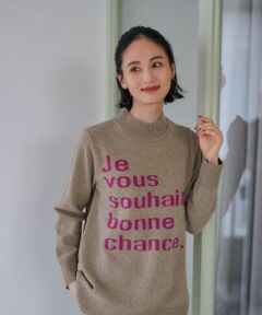 CARA O CRUZ / キャラ・オ・クルス ニット・セーター | ロゴハイネックニット【CoC by CARA O CRUZ】