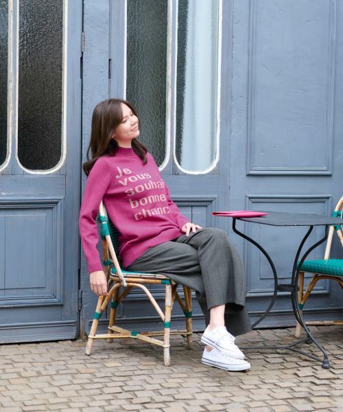 CARA O CRUZ / キャラ・オ・クルス ニット・セーター | ロゴハイネックニット【CoC by CARA O CRUZ】 | 詳細10