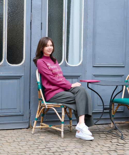 CARA O CRUZ / キャラ・オ・クルス ニット・セーター | ロゴハイネックニット【CoC by CARA O CRUZ】 | 詳細11