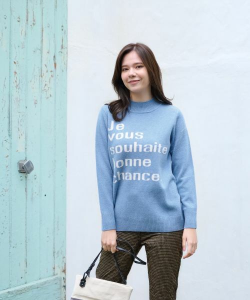 CARA O CRUZ / キャラ・オ・クルス ニット・セーター | ロゴハイネックニット【CoC by CARA O CRUZ】 | 詳細12