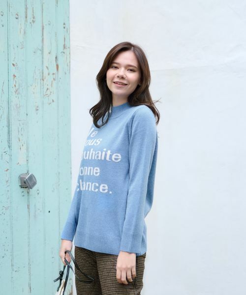 CARA O CRUZ / キャラ・オ・クルス ニット・セーター | ロゴハイネックニット【CoC by CARA O CRUZ】 | 詳細13