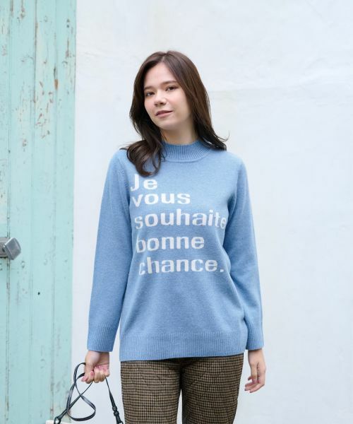 CARA O CRUZ / キャラ・オ・クルス ニット・セーター | ロゴハイネックニット【CoC by CARA O CRUZ】 | 詳細14