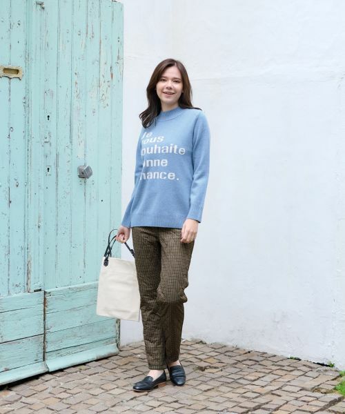 CARA O CRUZ / キャラ・オ・クルス ニット・セーター | ロゴハイネックニット【CoC by CARA O CRUZ】 | 詳細17