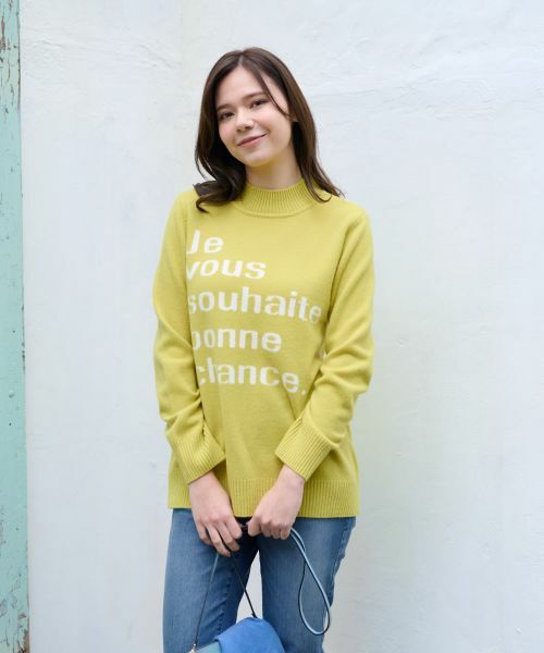 CARA O CRUZ / キャラ・オ・クルス ニット・セーター | ロゴハイネックニット【CoC by CARA O CRUZ】 | 詳細22