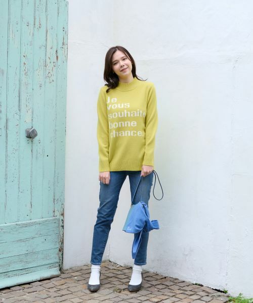 CARA O CRUZ / キャラ・オ・クルス ニット・セーター | ロゴハイネックニット【CoC by CARA O CRUZ】 | 詳細27