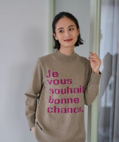 CARA O CRUZ / キャラ・オ・クルス ニット・セーター | ロゴハイネックニット【CoC by CARA O CRUZ】 | 詳細30