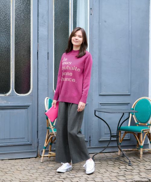 CARA O CRUZ / キャラ・オ・クルス ニット・セーター | ロゴハイネックニット【CoC by CARA O CRUZ】 | 詳細4