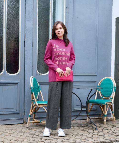 CARA O CRUZ / キャラ・オ・クルス ニット・セーター | ロゴハイネックニット【CoC by CARA O CRUZ】 | 詳細5