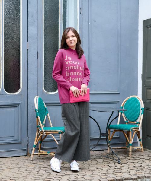 CARA O CRUZ / キャラ・オ・クルス ニット・セーター | ロゴハイネックニット【CoC by CARA O CRUZ】 | 詳細6