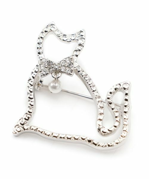 CARA O CRUZ / キャラ・オ・クルス ブローチ・コサージュ | ネコモチーフブローチ | 詳細2