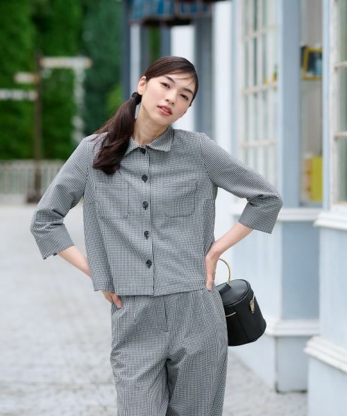 CARA O CRUZ / キャラ・オ・クルス シャツ・ブラウス | クロップドブラウス | 詳細1