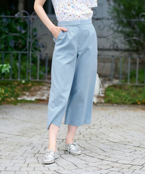 CARA O CRUZ / キャラ・オ・クルス その他パンツ | ワイドパンツ(スカイブルー)